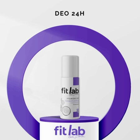 FitLab Antyperspirant DEO 50 ml - bez soli glinu pochłaniający zapach potu i nie zatykający pory