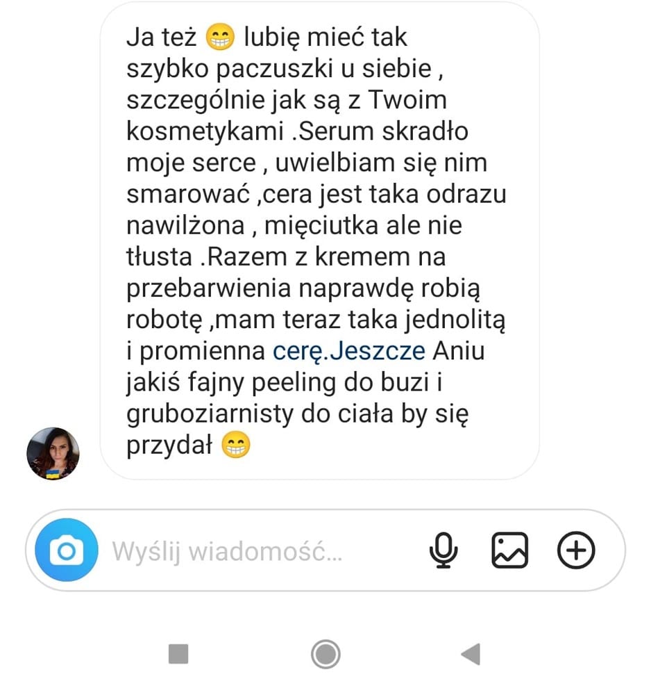 SERUM I PRZEBARWIENIA